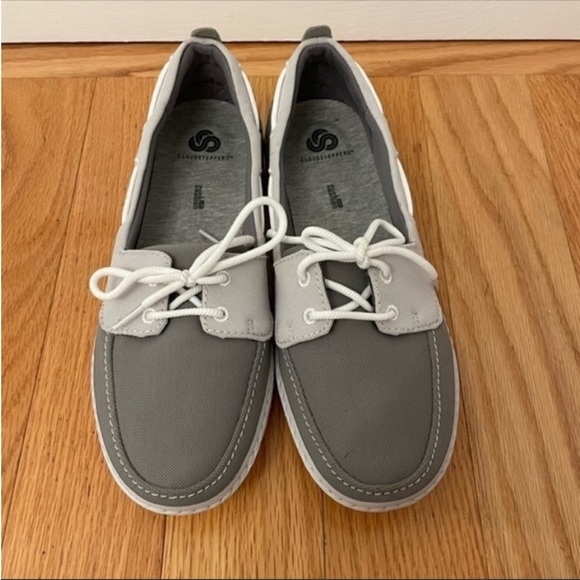 Grey & White Shoes - Picture 8 of 9